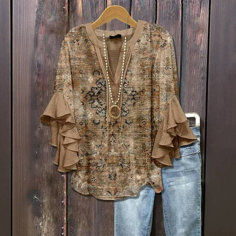 Casual Vintage Blouse