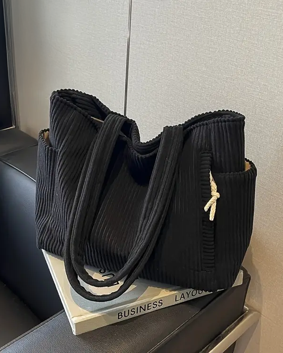 Isla Tote™ | Soft, Casual Ribbed Design