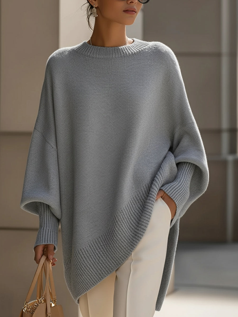 Mandy – Effortless Elegance Oversized Poncho
