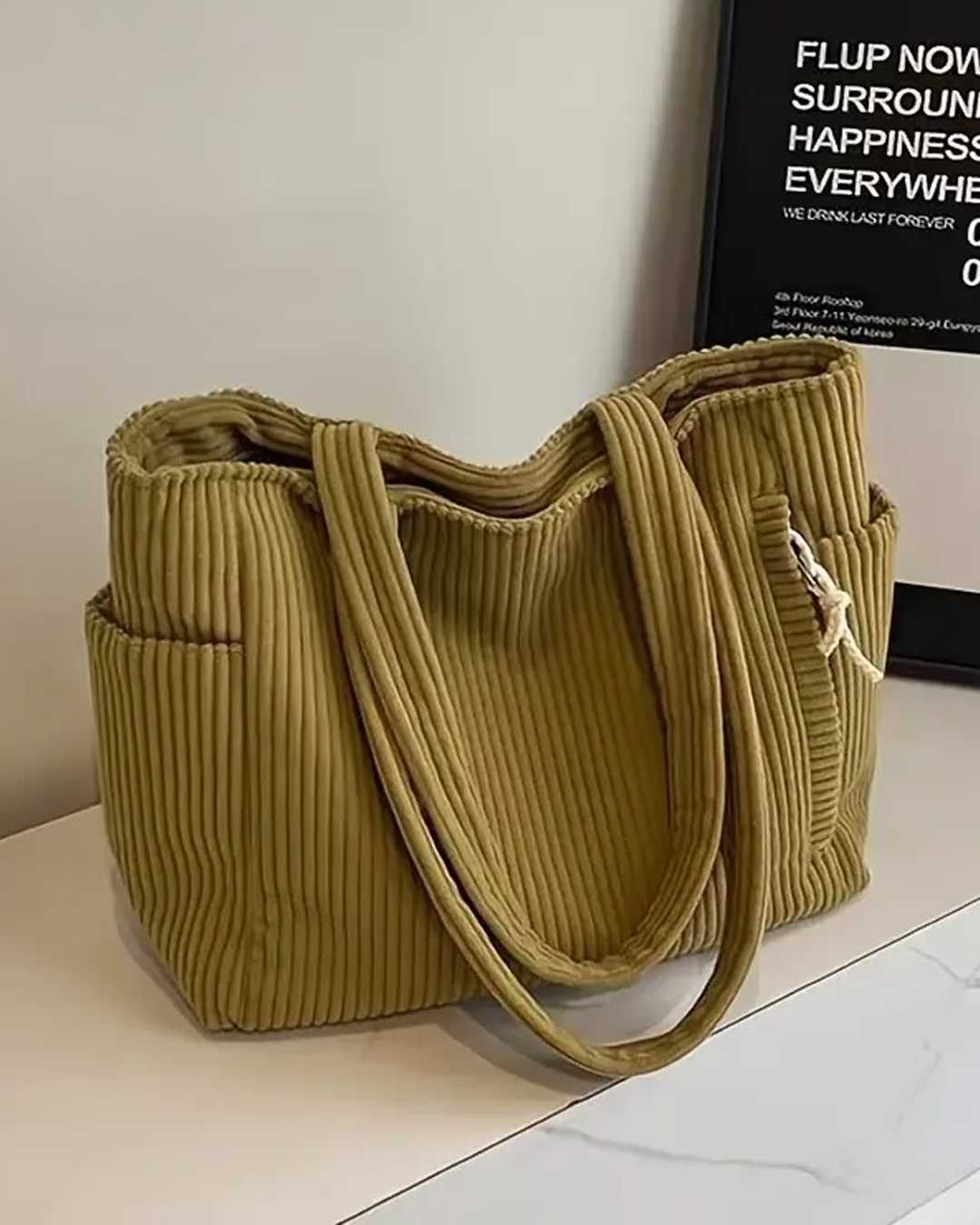 Isla Tote™ | Soft, Casual Ribbed Design