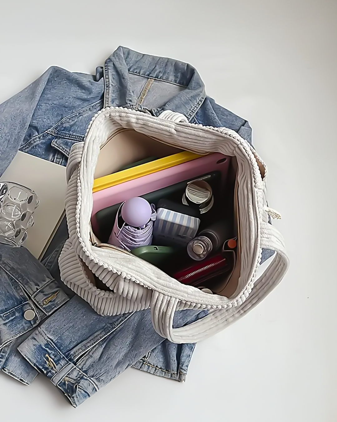 Isla Tote™ | Soft, Casual Ribbed Design