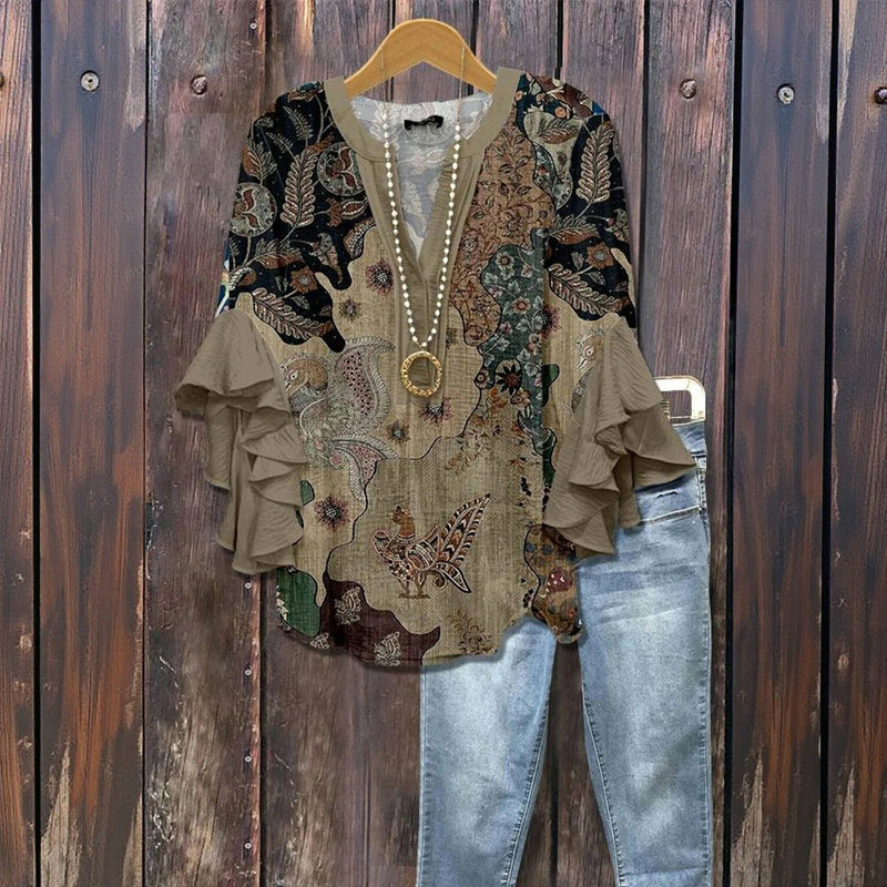 Casual Vintage Blouse