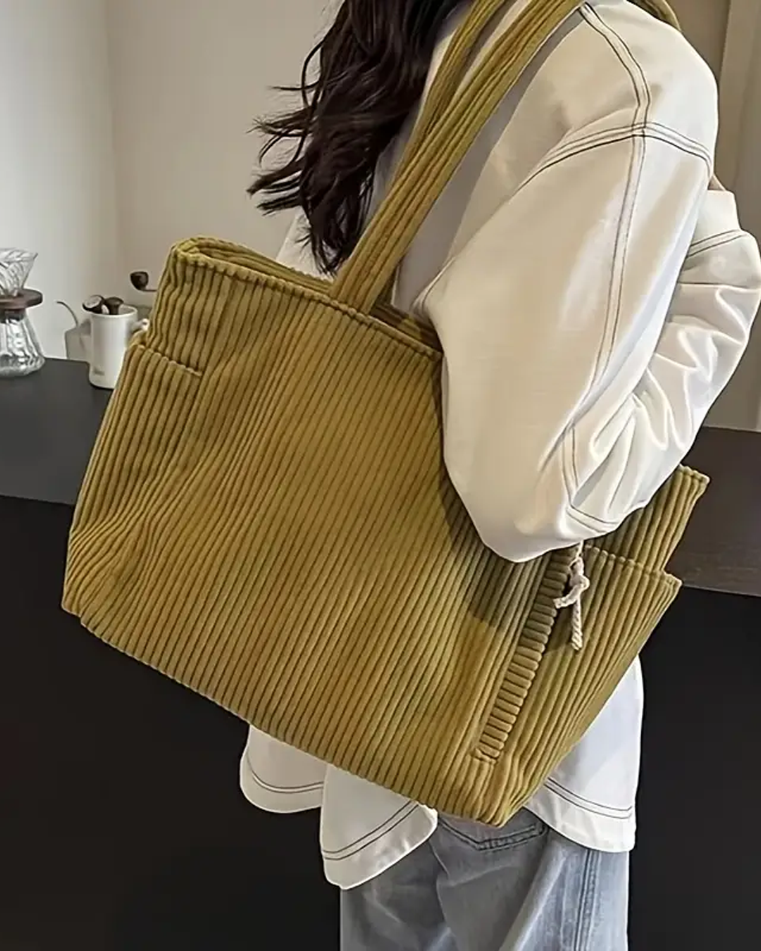 Isla Tote™ | Soft, Casual Ribbed Design