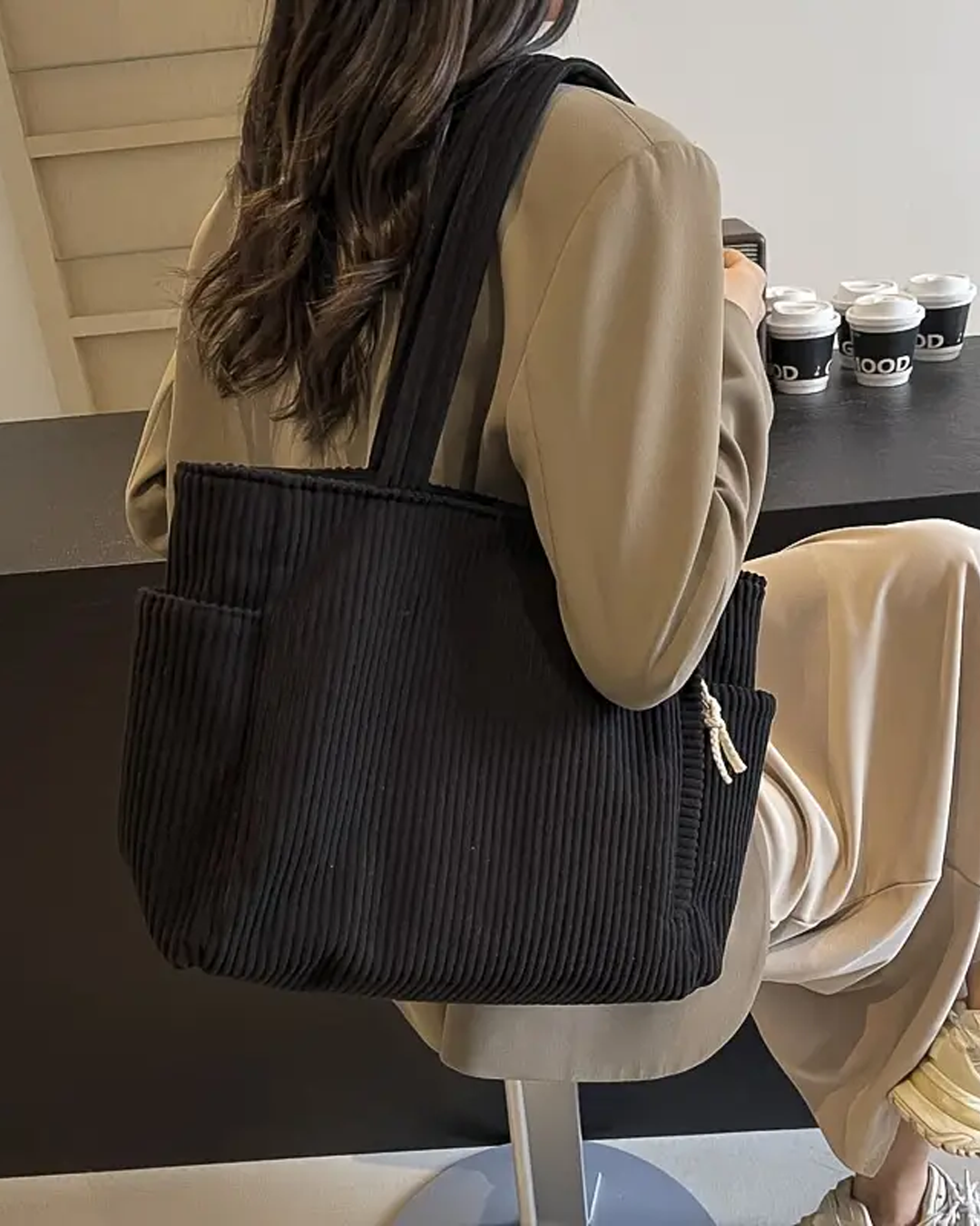 Isla Tote™ | Soft, Casual Ribbed Design