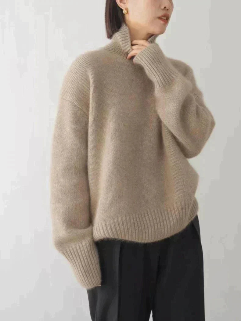 Annelise™ | High Neck Cashmere Jumper