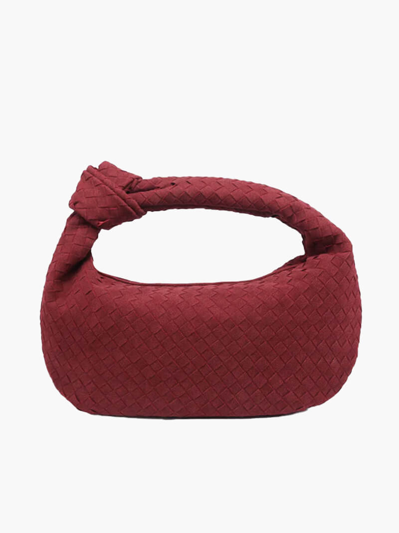 Laurienne™ | Woven Suede Bag