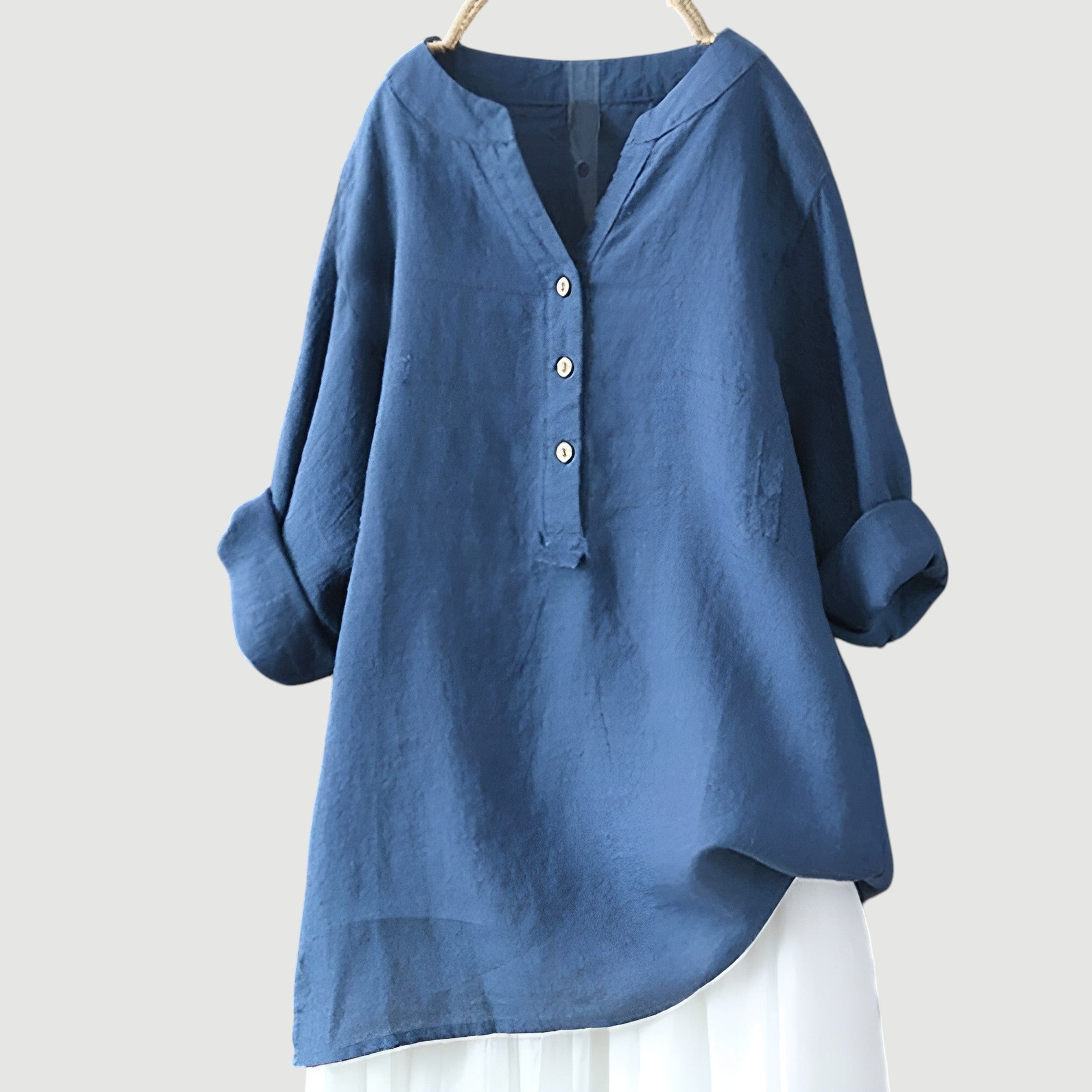 Ferrow™ | Linen Summer Blouse