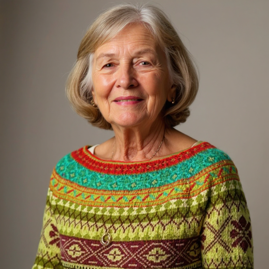 Caitlin | Vintage Icelandic Jumper