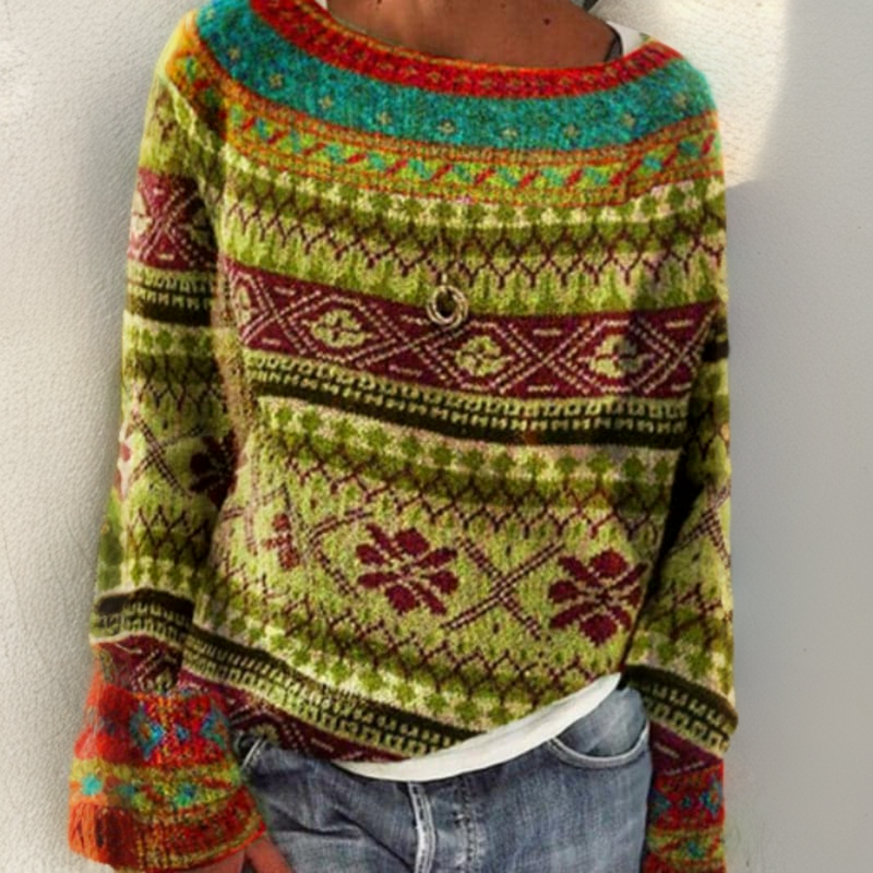 Caitlin | Vintage Icelandic Jumper