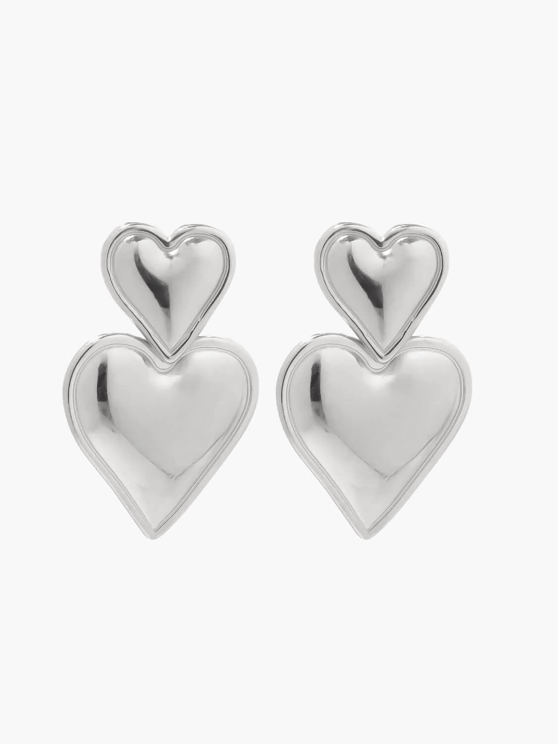 Laurienne™ | 14K Heart Earrings