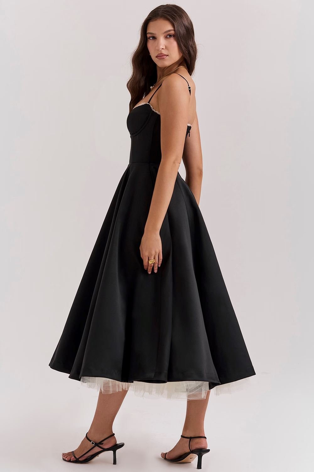 Vanessa™ | Elegant Satin Party Dress
