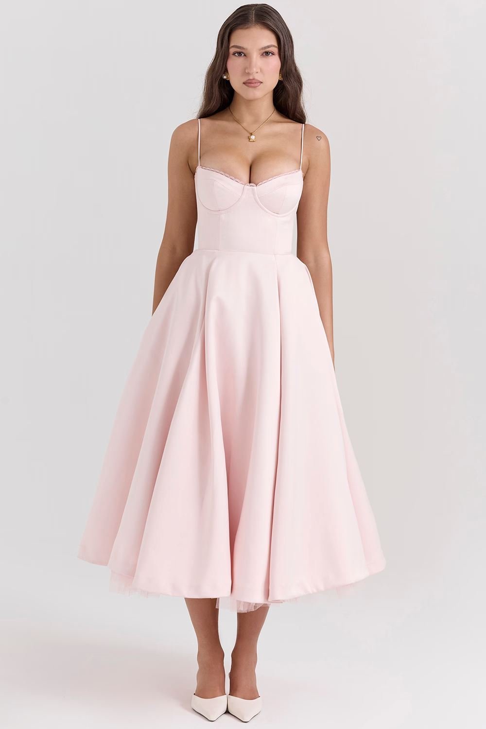 Vanessa™ | Elegant Satin Party Dress