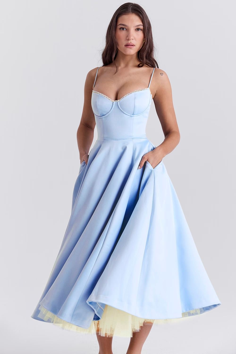 Vanessa™ | Elegant Satin Party Dress
