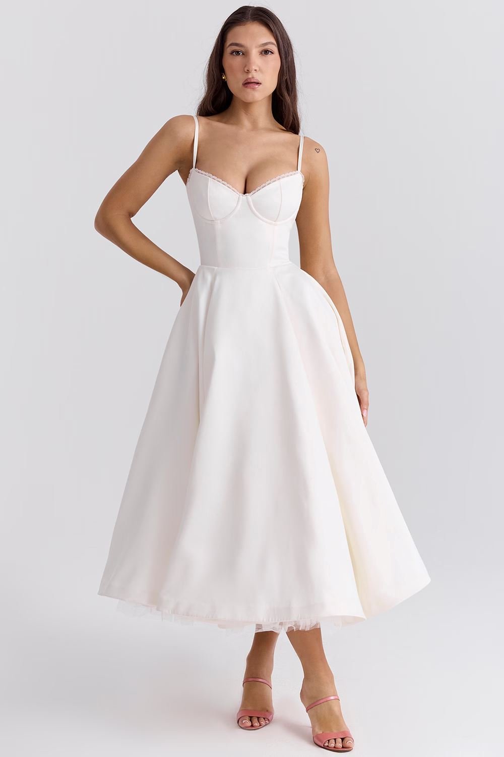 Vanessa™ | Elegant Satin Party Dress