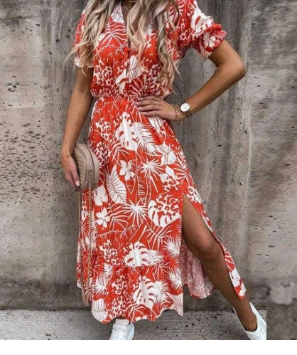 Naila™ | Elegant Floral Dress