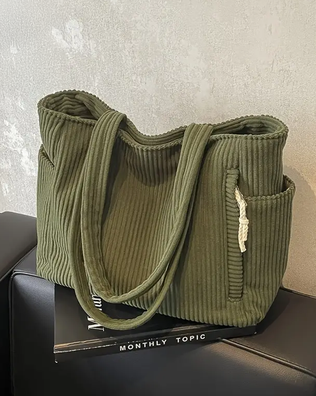 Isla Tote™ | Soft, Casual Ribbed Design
