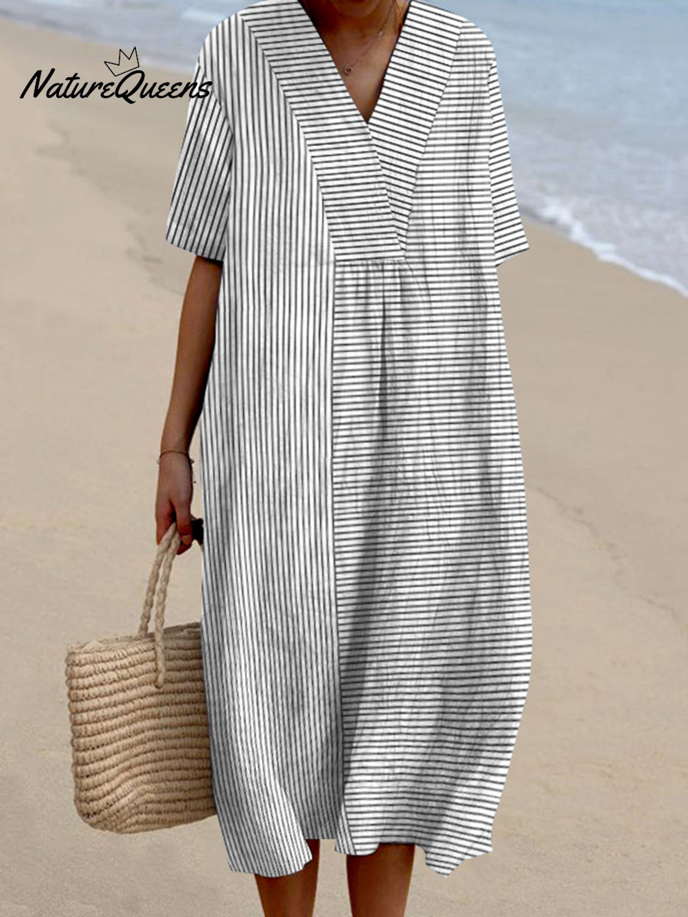 Ivy | Modern Stripe Dress