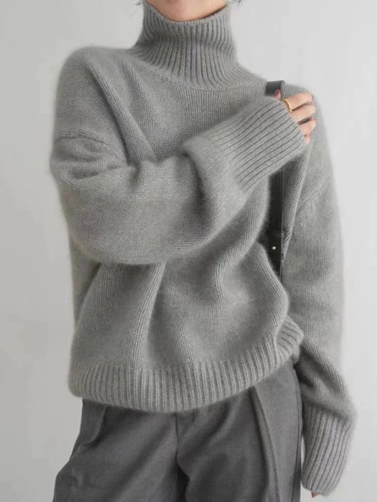 Annelise™ | High Neck Cashmere Jumper