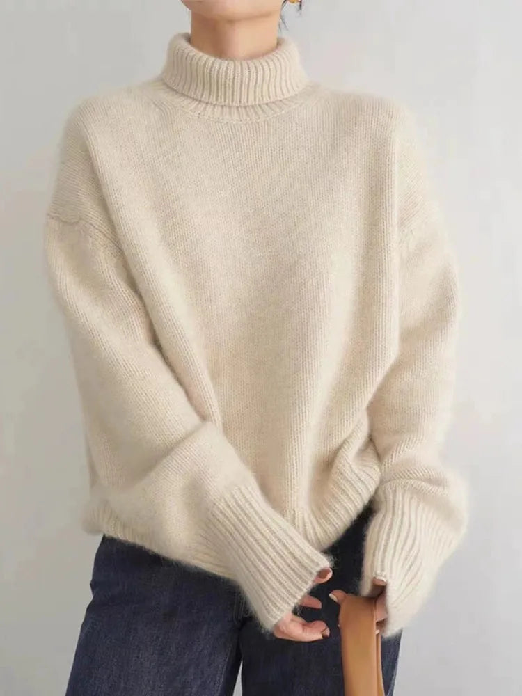 Annelise™ | High Neck Cashmere Jumper