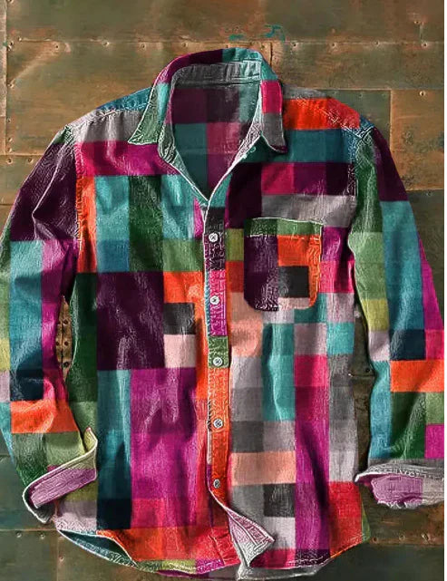 Urban Nomad™ | Vintage Patchwork Blouse