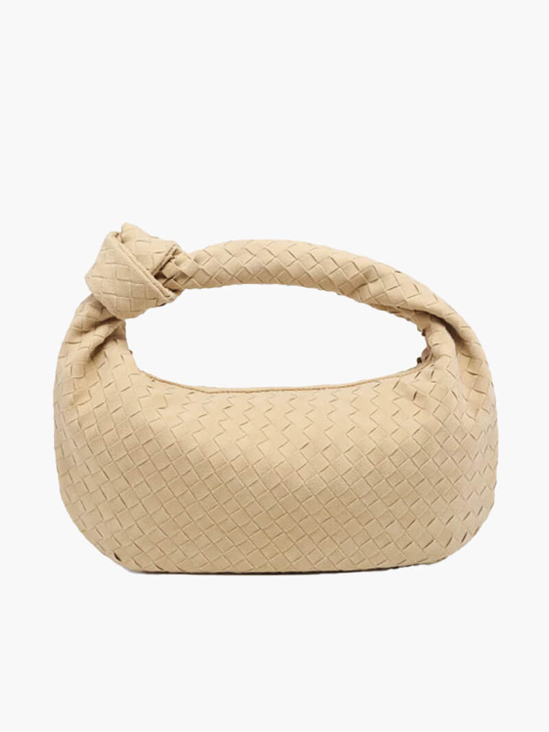 Laurienne™ | Woven Suede Bag