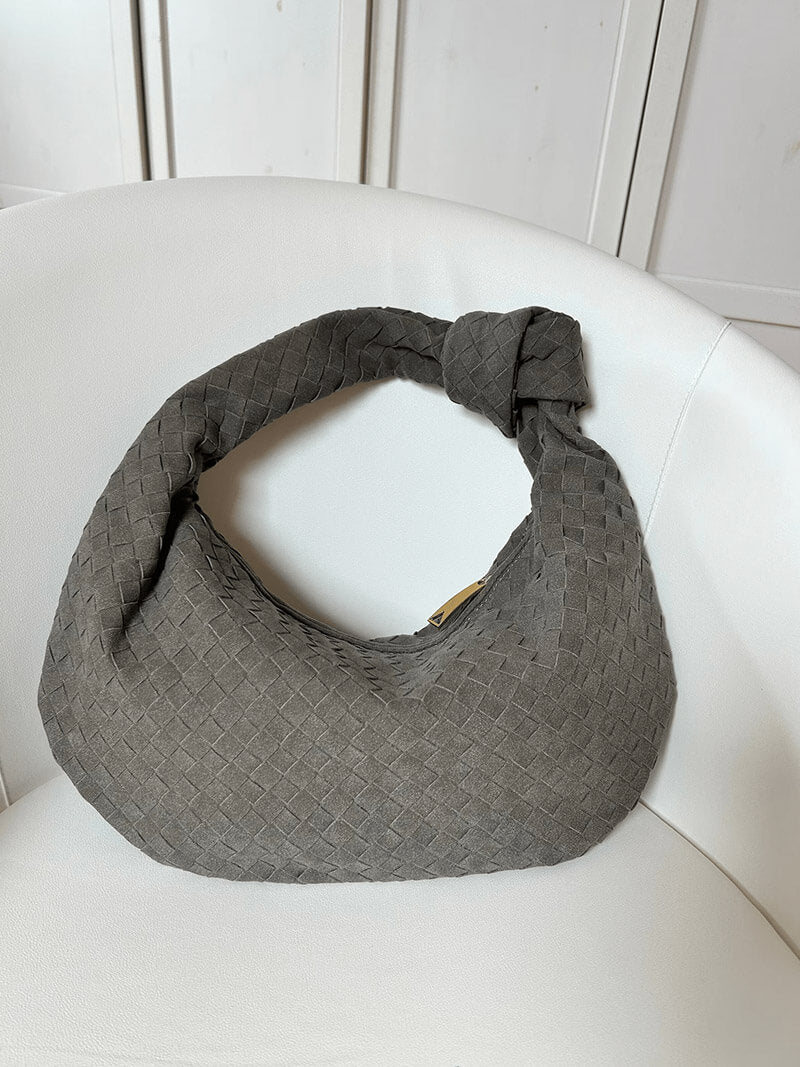 Laurienne™ | Woven Suede Bag