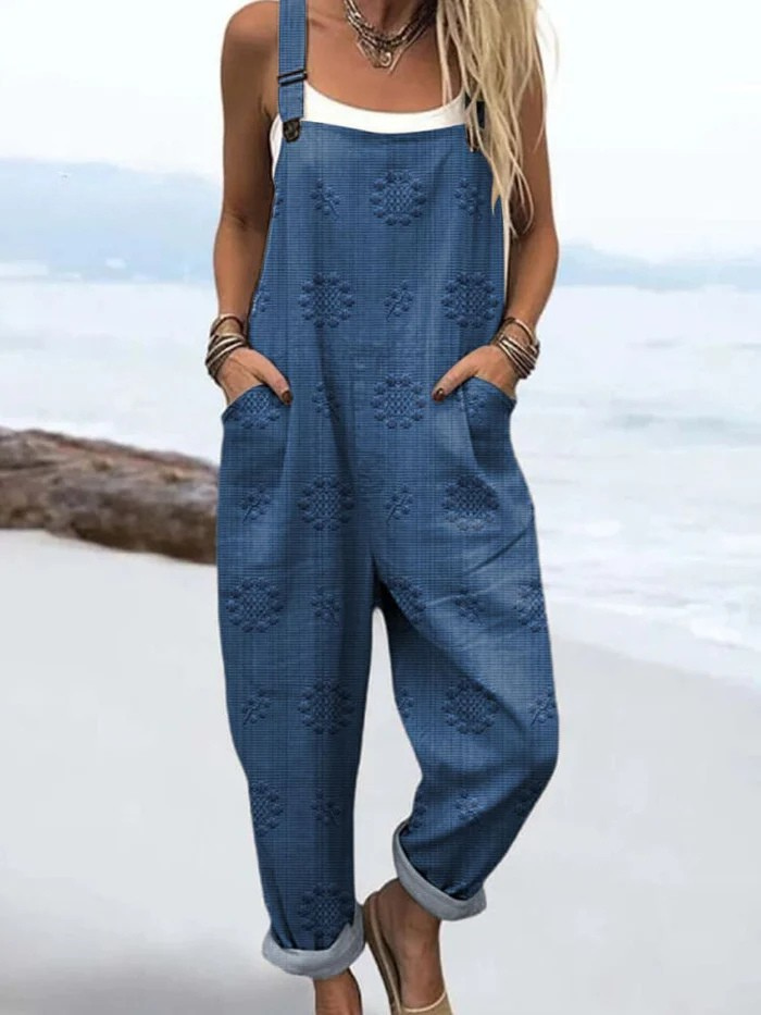 Petra | Bloom Dot Dungarees
