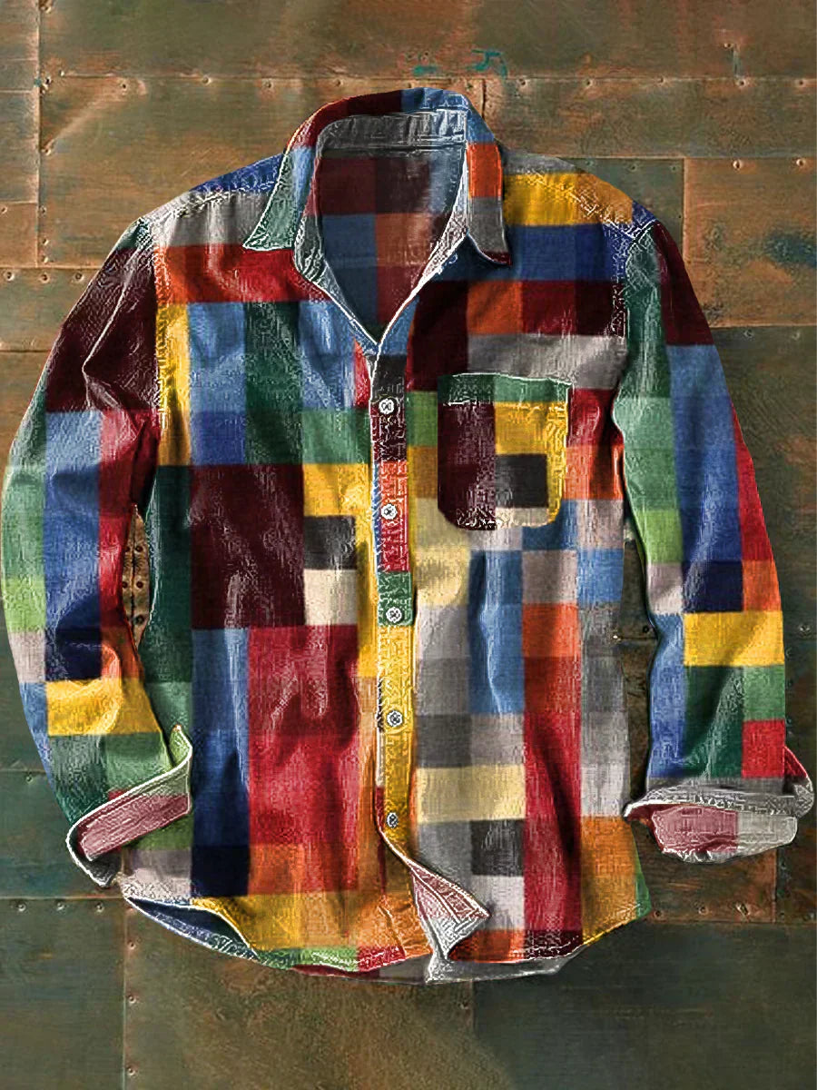 Urban Nomad™ | Vintage Patchwork Blouse