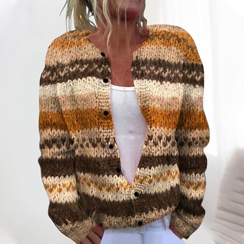Tova | Brown Cardigan