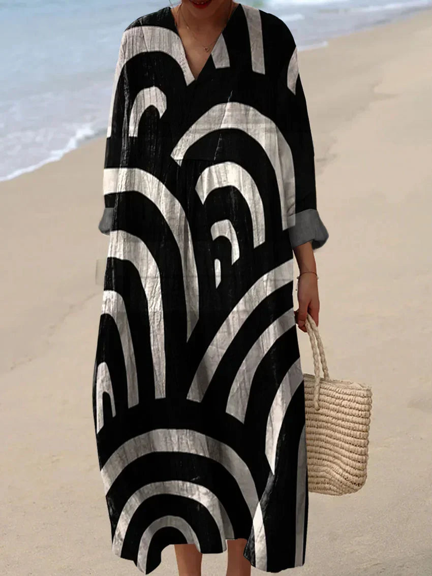 Noire | Monochrome Art Dress