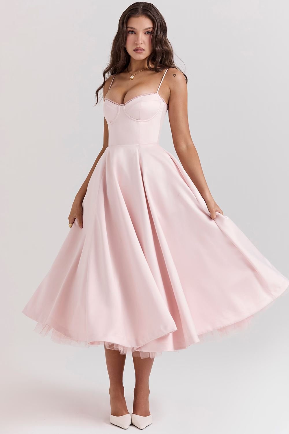 Vanessa™ | Elegant Satin Party Dress