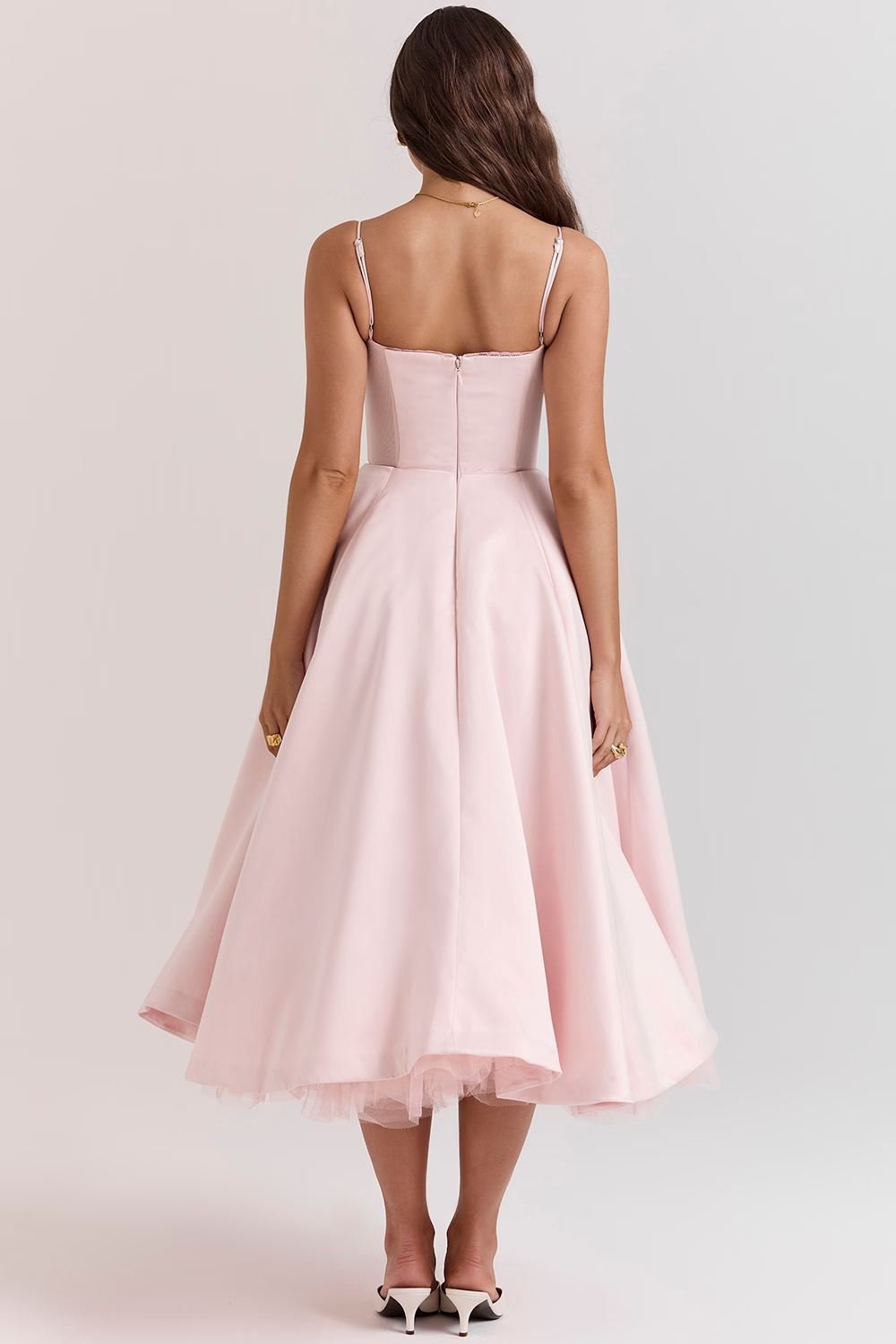 Vanessa™ | Elegant Satin Party Dress