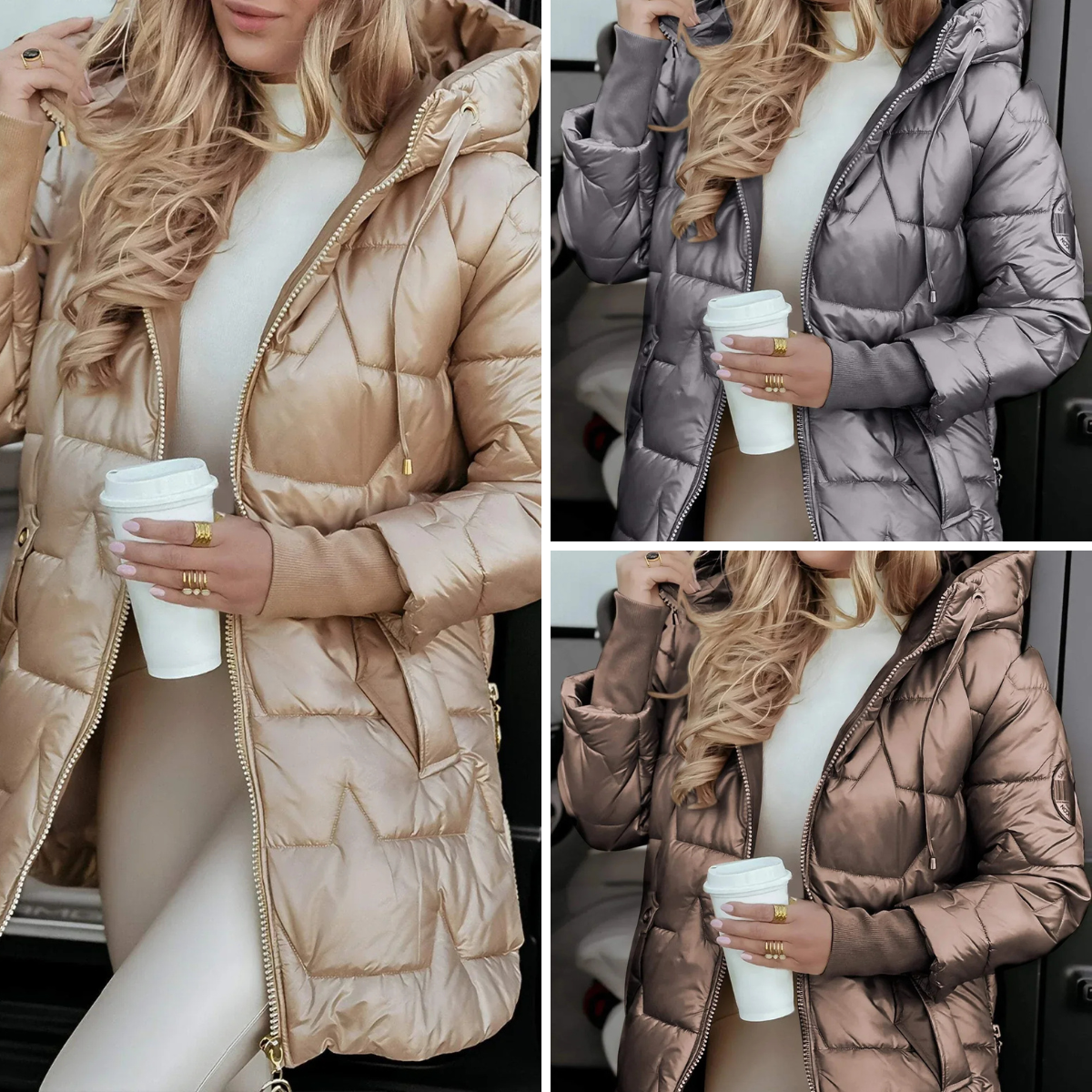 Elise™ | Elegant Winter Coat with Hood